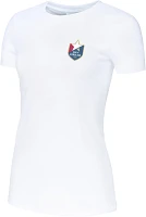 Sport Design Sweden Women's North Carolina FC 2 Logo White T-Shirt