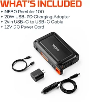 NEBO Rambler 100 Portable Power Station