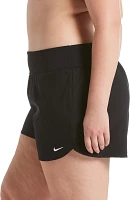 Nike Women's Plus Size Solid Swim Board Shorts