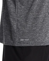 Nike Men's Heathered Long Sleeve Rash Guard