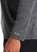 Nike Men's Heathered Long Sleeve Rash Guard