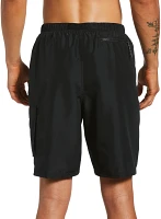 Nike Men's Belted Packable 9” Volley Swim Trunks