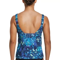 Nike Women's Earth Dye Scoop Neck Tankini