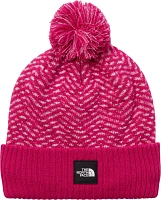 The North Face Girls' Chevron Pom Beanie