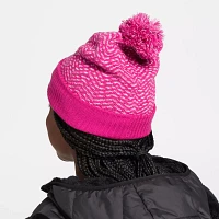 The North Face Girls' Chevron Pom Beanie