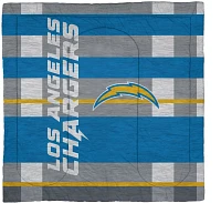 Pegasus Sports Los Angeles Chargers 3-Piece Queen Bedding Set