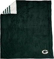 Pegasus Sports Green Bay Packers 60'' x 70'' Embossed Sherpa Stripe Throw Blanket