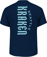 Profile Varsity Big & Tall 2-Hit Seattle Kraken T-Shirt