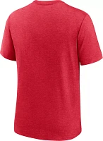 Nike Men's Kansas City Chiefs Blitz Stacked Red T-Shirt