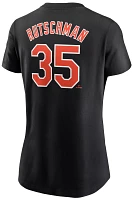 Nike Women's Baltimore Orioles Adley Rutschman #35 Black T-Shirt