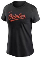 Nike Women's Baltimore Orioles Adley Rutschman #35 Black T-Shirt