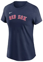 Nike Women's Boston Red Sox Rafael Devers #11 Navy Home T-Shirt