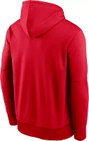 Nike Men's Kansas City Chiefs Red Block Logo Pullover Hoodie