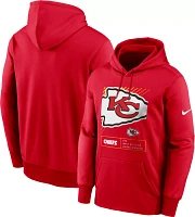 Nike Men's Kansas City Chiefs Red Block Logo Pullover Hoodie