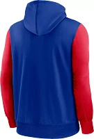 Nike Men's Buffalo Bills Therma-FIT Color Block Royal Full-Zip Hoodie