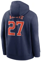 Nike Men's Houston Astros José Altuve #27 Navy Pullover Hoodie