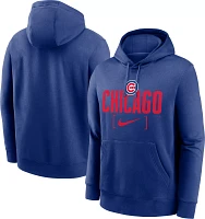 Nike Men's Chicago Cubs Blue Slack Club Fleece Hoodie