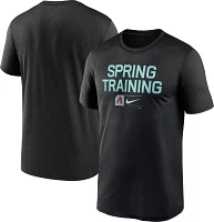 Nike Men's Arizona Diamondbacks Black Spring Training Legend T-Shirt