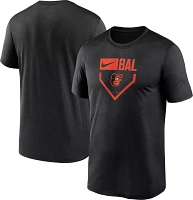 Nike Men's Baltimore Orioles Black Plate Legend T-Shirt