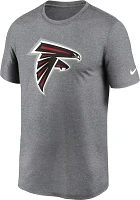 Nike Men's Atlanta Falcons Legend Logo Heather Grey T-Shirt