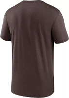 Nike Men's San Diego Padres Brown Plate Legend T-Shirt