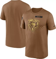 Nike Men's Chicago Bears 2023 Salute to Service Brown Legend T-Shirt