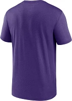 Nike Men's Colorado Rockies Purple Fuse Logo Legend T-Shirt