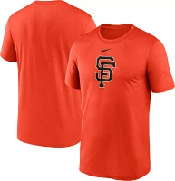 Nike Men's San Francisco Giants Orange Fuse Logo Legend T-Shirt