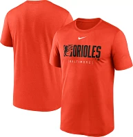 Nike Men's Baltimore Orioles Orange Knock Legend T-Shirt