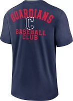 Nike Men's Cleveland Guardians Navy Statement T-Shirt