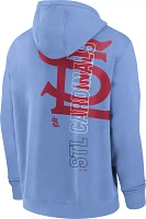 Nike Men's St. Louis Cardinals Blue Cooperstown Logo Pullover Hoodie