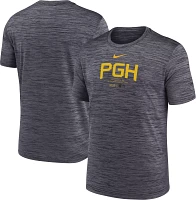 Nike Men's Pittsburgh Pirates 2024 City Connect Authentic Collection Velocity T-Shirt