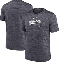 Nike Men's Chicago White Sox Black Authentic Collection Velocity T-Shirt