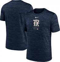 Nike Men's Texas Rangers 2024 City Connect Authentic Collection Velocity T-Shirt