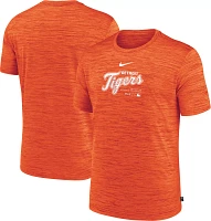 Nike Men's Detroit Tigers Orange Authentic Collection Velocity T-Shirt