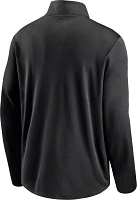 Nike Men's Kansas City Chiefs Logo Pacer Black Half-Zip Pullover