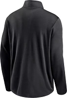 Nike Men's Philadelphia Eagles Logo Pacer Black Half-Zip Pullover