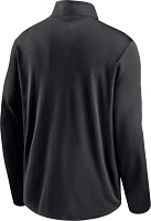 Nike Men's Arizona Cardinals Logo Pacer Black Half-Zip Pullover