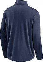 Nike Men's Tampa Bay Rays Navy Logo Pacer Quarter-Zip Pullover