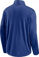 Nike Men's Chicago Cubs Blue Logo Pacer Quarter-Zip Pullover