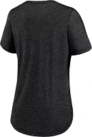 Nike Women's Carolina Panthers Local Black Tri-Blend T-Shirt