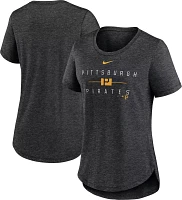 Nike Women's Pittsburgh Pirates Black Knockout T-Shirt