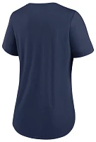 Nike Women's Houston Astros Navy Cooperstown Arch T-Shirt