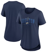 Nike Women's Houston Astros Navy Cooperstown Arch T-Shirt