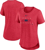 Nike Women's Los Angeles Angels Red Knockout T-Shirt