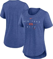 Nike Women's New York Mets Blue Knockout T-Shirt