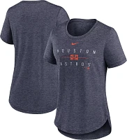 Nike Women's Houston Astros Navy Knockout T-Shirt