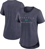 Nike Women's Seattle Mariners Navy Knockout T-Shirt