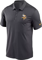 Nike Men's Minnesota Vikings Franchise Anthracite Polo