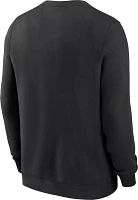 Nike Men's Pittsburgh Pirates Black Fleece Crew Neck Sweatshirt